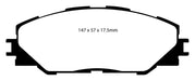 EBC Brakes DP31792C Redstuff Ceramic Low Dust Brake Pads - Truck Part Superstore