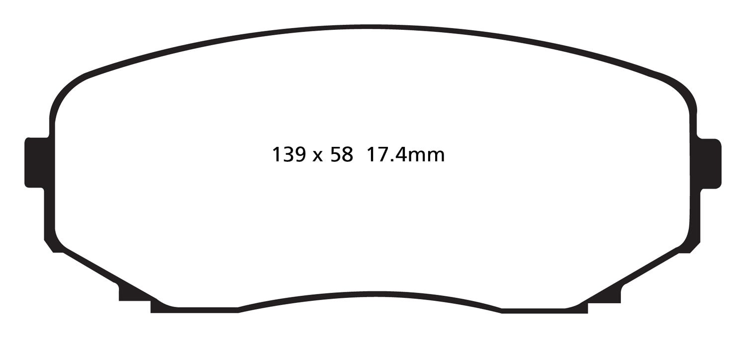 EBC Brakes DP31794C Redstuff Ceramic Low Dust Brake Pads - Truck Part Superstore