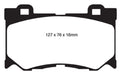 EBC Brakes DP31823C Redstuff Ceramic Low Dust Brake Pads - Truck Part Superstore