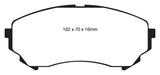 EBC Brakes DP31828C Redstuff Ceramic Low Dust Brake Pads - Truck Part Superstore