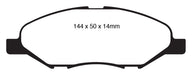 EBC Brakes DP31832C Redstuff Ceramic Low Dust Brake Pads - Truck Part Superstore