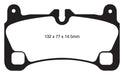 EBC Brakes DP31836C Redstuff Ceramic Low Dust Brake Pads - Truck Part Superstore