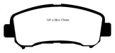EBC Brakes DP31954C Redstuff Ceramic Low Dust Brake Pads - Truck Part Superstore