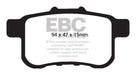 EBC Brakes DP31987C Redstuff Ceramic Low Dust Brake Pads - Truck Part Superstore