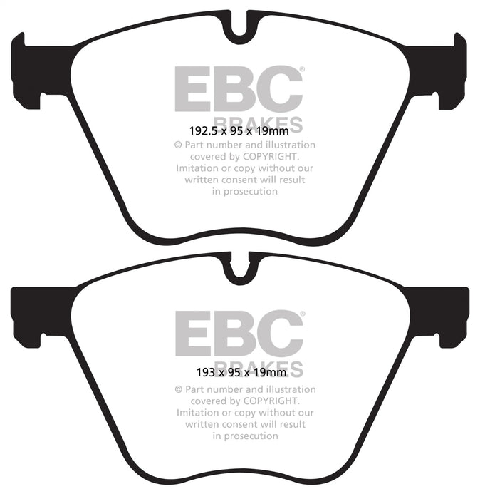 EBC Brakes DP32007C Redstuff Ceramic Low Dust Brake Pads - Truck Part Superstore