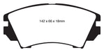 EBC Brakes DP32014C Redstuff Ceramic Low Dust Brake Pads - Truck Part Superstore