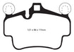 EBC Brakes DP32029C Redstuff Ceramic Low Dust Brake Pads - Truck Part Superstore