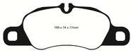 EBC Brakes DP32057C Redstuff Ceramic Low Dust Brake Pads - Truck Part Superstore