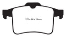EBC Brakes DP32059C Redstuff Ceramic Low Dust Brake Pads - Truck Part Superstore