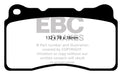 EBC Brakes DP32093C Redstuff Ceramic Low Dust Brake Pads - Truck Part Superstore