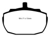 EBC Brakes DP3243C Redstuff Ceramic Low Dust Brake Pads; - Truck Part Superstore