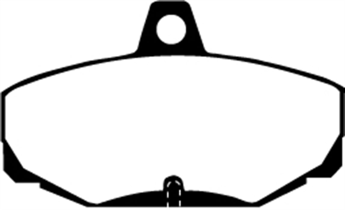 EBC Brakes DP3617C Redstuff Ceramic Low Dust Brake Pads - Truck Part Superstore