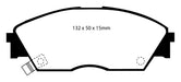 EBC Brakes DP3706C Redstuff Ceramic Low Dust Brake Pads - Truck Part Superstore
