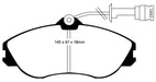 EBC Brakes DP3711C Redstuff Ceramic Low Dust Brake Pads - Truck Part Superstore