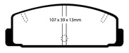 EBC Brakes DP3729C Redstuff Ceramic Low Dust Brake Pads - Truck Part Superstore