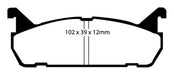 EBC Brakes DP3828C Redstuff Ceramic Low Dust Brake Pads - Truck Part Superstore