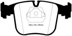 EBC Brakes DP3870C Redstuff Ceramic Low Dust Brake Pads - Truck Part Superstore