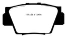 EBC Brakes DP3873C Redstuff Ceramic Low Dust Brake Pads - Truck Part Superstore