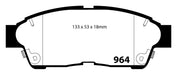 EBC Brakes DP3964C Redstuff Ceramic Low Dust Brake Pads - Truck Part Superstore