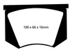 EBC Brakes DP4100R Yellowstuff Street And Track Brake Pads; - Truck Part Superstore