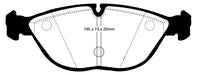 EBC Brakes DP41035R Yellowstuff Street And Track Brake Pads - Truck Part Superstore
