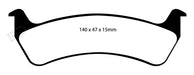 EBC Brakes DP41129R Yellowstuff Street And Track Brake Pads - Truck Part Superstore