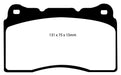 EBC Brakes DP41210R Yellowstuff Street And Track Brake Pads - Truck Part Superstore