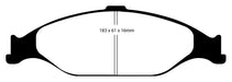 EBC Brakes DP41242R Yellowstuff Street And Track Brake Pads - Truck Part Superstore