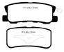 EBC Brakes DP41407R Yellowstuff Street And Track Brake Pads - Truck Part Superstore