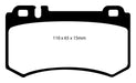 EBC Brakes DP41490R Yellowstuff Street And Track Brake Pads - Truck Part Superstore