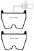 EBC Brakes DP41513R Yellowstuff Street And Track Brake Pads - Truck Part Superstore