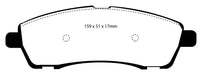 EBC Brakes DP41603R Yellowstuff Street And Track Brake Pads - Truck Part Superstore