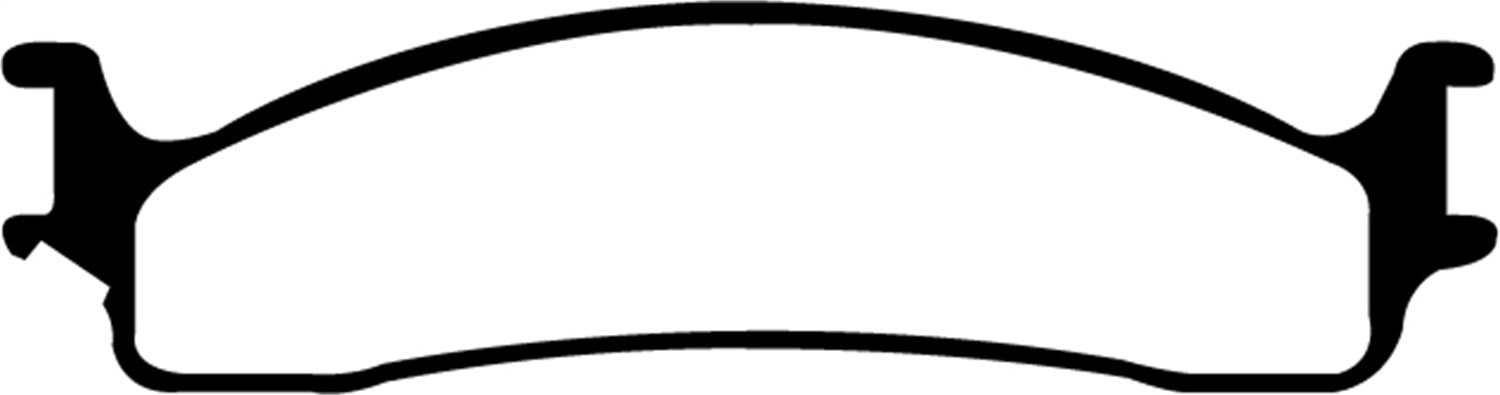 EBC Brakes DP41650R Yellowstuff Street And Track Brake Pads - Truck Part Superstore