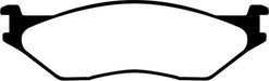 EBC Brakes DP41653R Yellowstuff Street And Track Brake Pads; FMSI Pad No. D777; - Truck Part Superstore