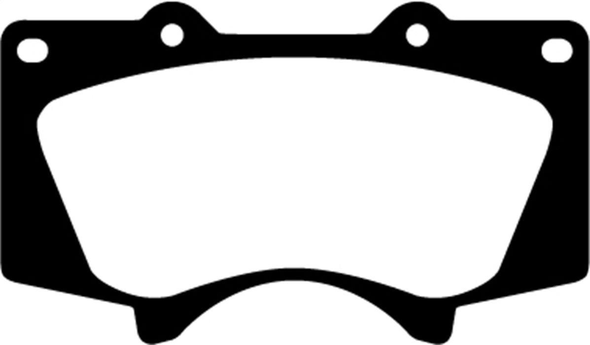EBC Brakes DP41657R Yellowstuff Street And Track Brake Pads - Truck Part Superstore