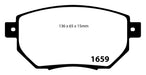 EBC Brakes DP41659R Yellowstuff Street And Track Brake Pads - Truck Part Superstore