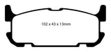 EBC Brakes DP41685R Yellowstuff Street And Track Brake Pads - Truck Part Superstore