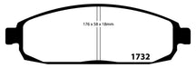 EBC Brakes DP41732R Yellowstuff Street And Track Brake Pads - Truck Part Superstore