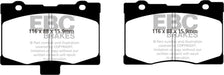 EBC Brakes DP41735R Yellowstuff Street And Track Brake Pads - Truck Part Superstore