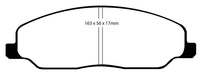 EBC Brakes DP41740R Yellowstuff Street And Track Brake Pads - Truck Part Superstore