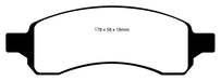 EBC Brakes DP41761R Yellowstuff Street And Track Brake Pads - Truck Part Superstore