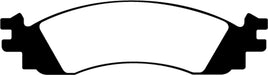 EBC Brakes DP41767R Yellowstuff Street And Track Brake Pads - Truck Part Superstore