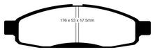 EBC Brakes DP41776R Yellowstuff Street And Track Brake Pads - Truck Part Superstore