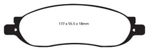 EBC Brakes DP41778R Yellowstuff Street And Track Brake Pads - Truck Part Superstore