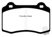 EBC Brakes DP41788R Yellowstuff Street And Track Brake Pads; FMSI Pad No. D1053; - Truck Part Superstore