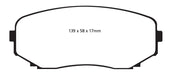 EBC Brakes DP41794R Yellowstuff Street And Track Brake Pads - Truck Part Superstore
