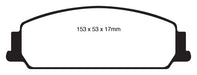 EBC Brakes DP41833R Yellowstuff Street And Track Brake Pads - Truck Part Superstore