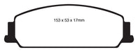 EBC Brakes DP41833R Yellowstuff Street And Track Brake Pads - Truck Part Superstore