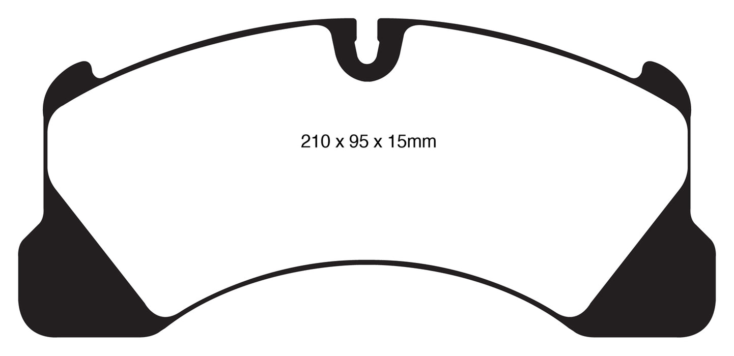 EBC Brakes DP41835R Yellowstuff Street And Track Brake Pads - Truck Part Superstore