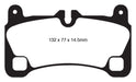 EBC Brakes DP41836R Yellowstuff Street And Track Brake Pads - Truck Part Superstore